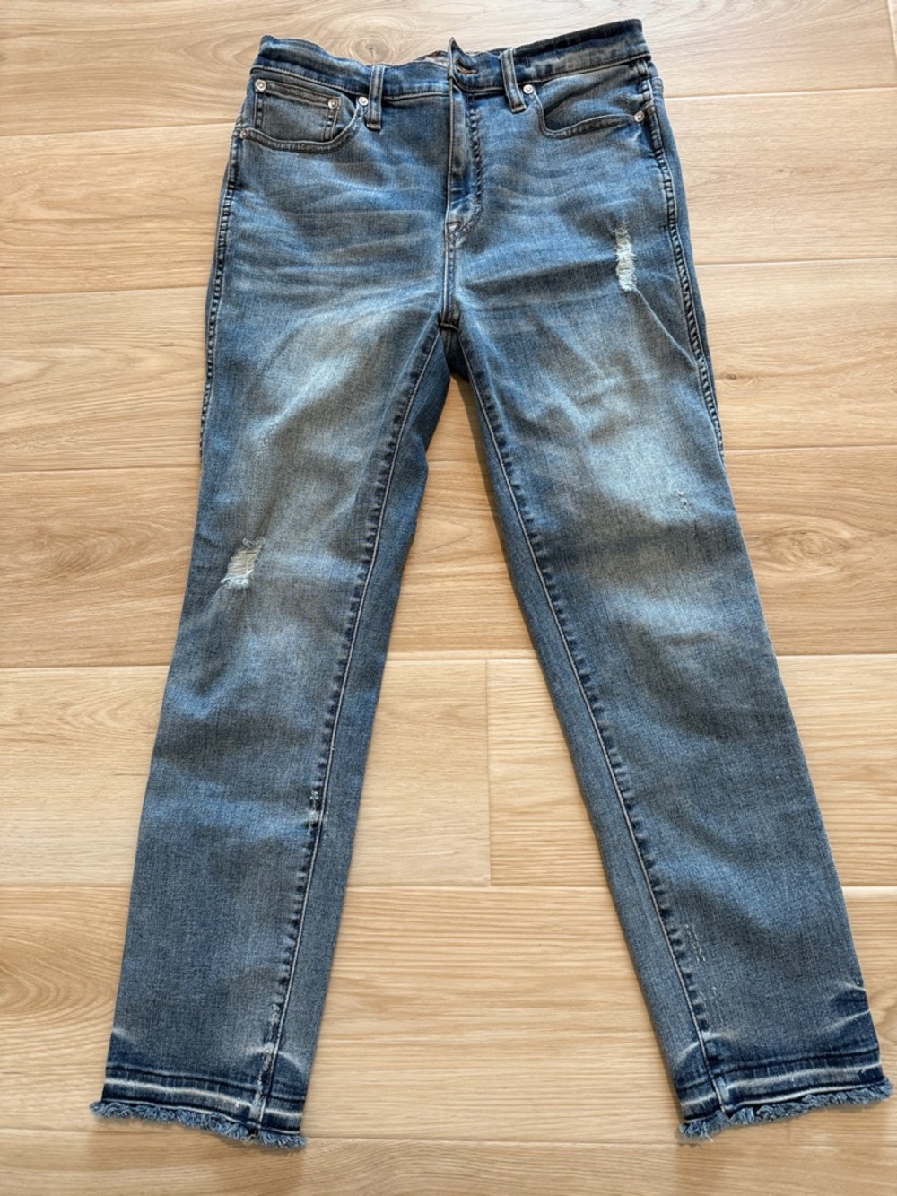J. Crew Point Sur Denim Hightower 10” Straight Jeans Size 29
